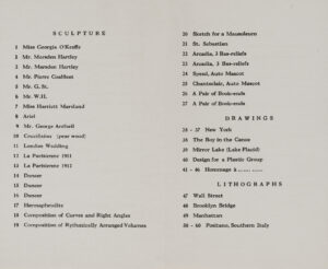 Arnold Ronnebeck, Weyhe Gallery 1925