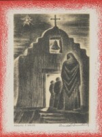 Adeste Fideles, AAG Holiday Card, c1937 Arnold Ronnebeck, Adeste Fideles, AAG Holiday Card, c1937