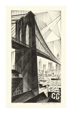 Arnold Ronnebeck, Brooklyn Bridge, 1925