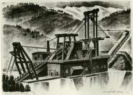 Arnold Ronnebeck, Colorado Gold Dredge, 1932