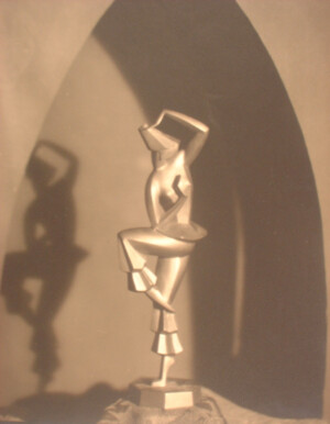Arnold Ronnebeck, The Dancer, brass, H Noack Foundry, Berlin, 1921