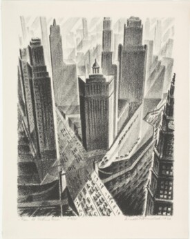 Arnold Ronnebeck, From the Tribune Tower, 1930