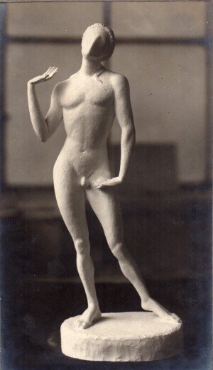 Arnold Ronnebeck, Hermaphrodite, plaster, 1920