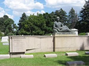 Arnold Ronnebeck, Hodges Memorial, Fairmont Cemetery, Denver, 1929