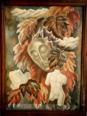 Arnold Ronnebeck, I Told You So, oil on canvas, c1940s