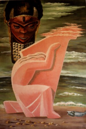 Arnold Ronnebeck, Moojumbo, oil on canvas, c1940s