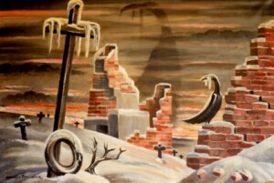 Arnold Ronnebeck, Poland, oil on canvas, c1940s