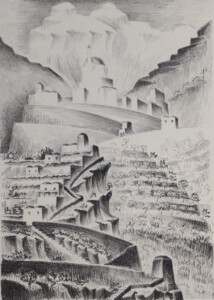 Positano, c1921. Arnold Ronnebeck, Positano, c1921.