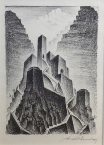 Positano, c1921. Arnold Ronnebeck, Positano, c1921.