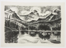 Arnold Ronnebeck, Red Rock Lake, 1938