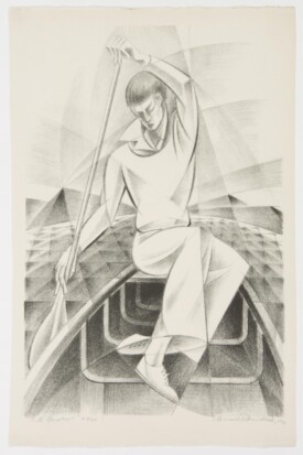 Arnold Ronnebeck, Canotier, 1930