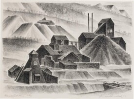 Arnold Ronnebeck, Colorado Gold Mine, 1933.
