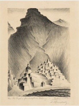 Arnold Ronnebeck Positano, c1922