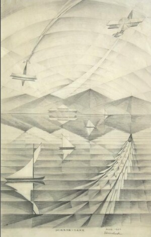 Arnold Ronnebeck, Mirror Lake, 1924