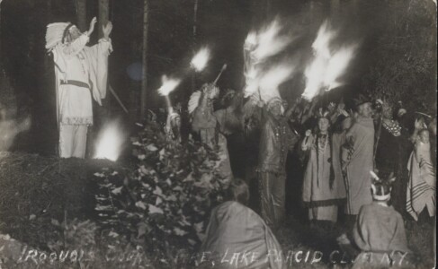 Iroquois Fire Council, Lake Placid Club, September 1924, AAA. Iroquois Fire Council, Lake Placid Club, September 1924, AAA.