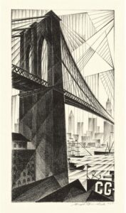 Brooklyn Bridge, 1925. Arnold Ronnebeck Brooklyn Bridge 1925